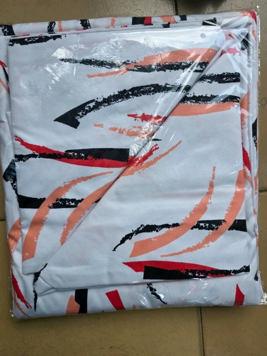 Draps avec Motifs Colorés