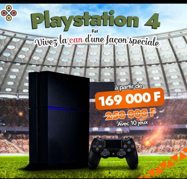 PlayStation 4 avec 10 jeux