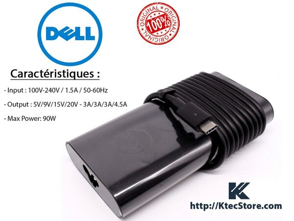 Chargeur Dell USB-C