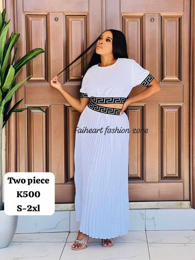 Women's Top and Long Skirt Set  Sizes: S,M,L,XL,2XL