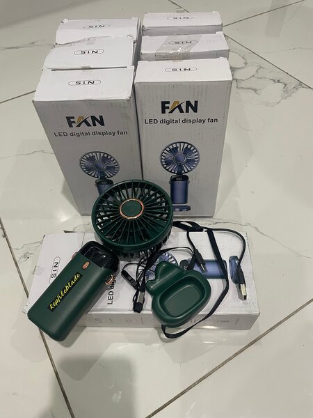 Ventilateur portable LED USB