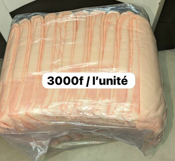 Couches jetables absorbantes