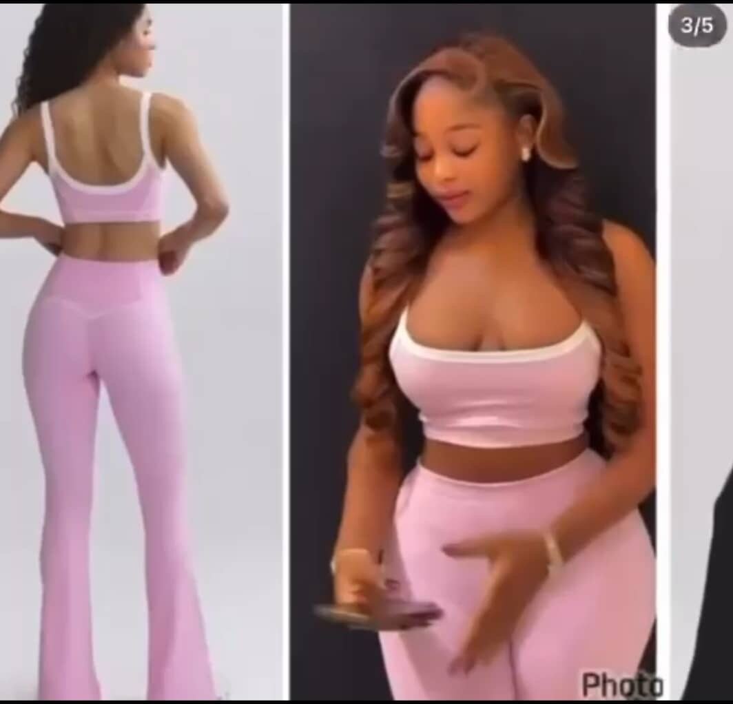 Robe longue rayée élégante