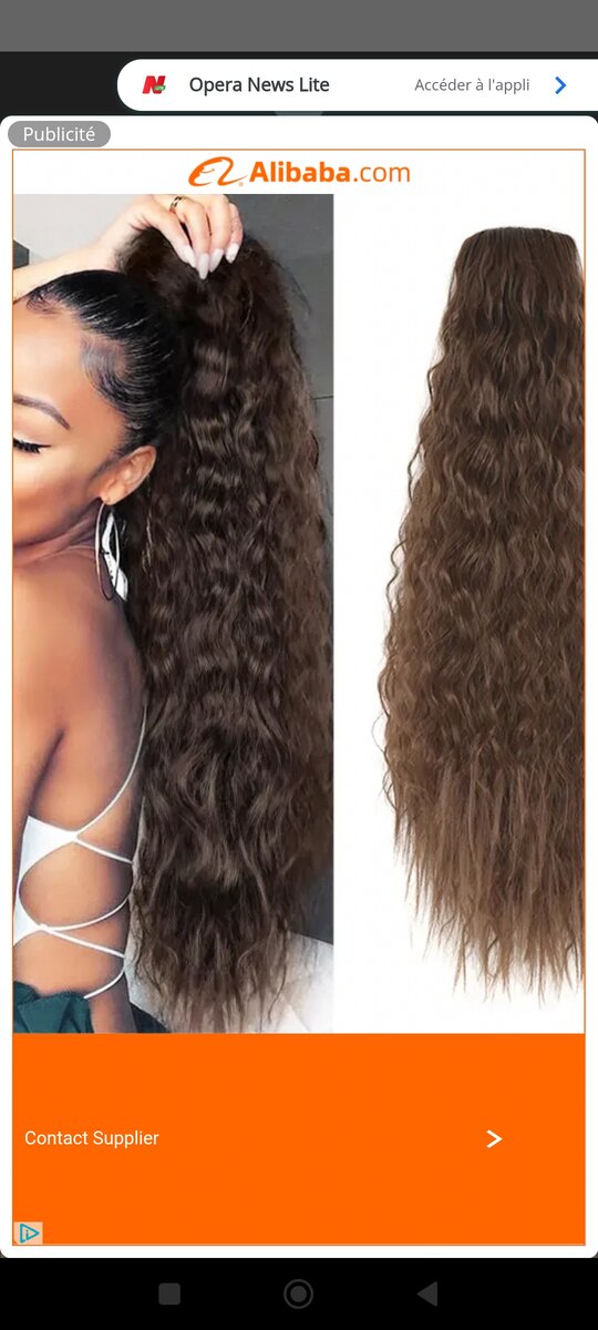 Postiche queue de cheval