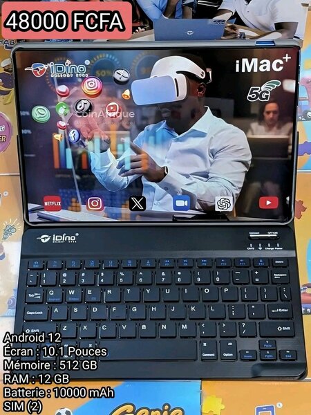 Tablette Android iDino 10.1" 5G