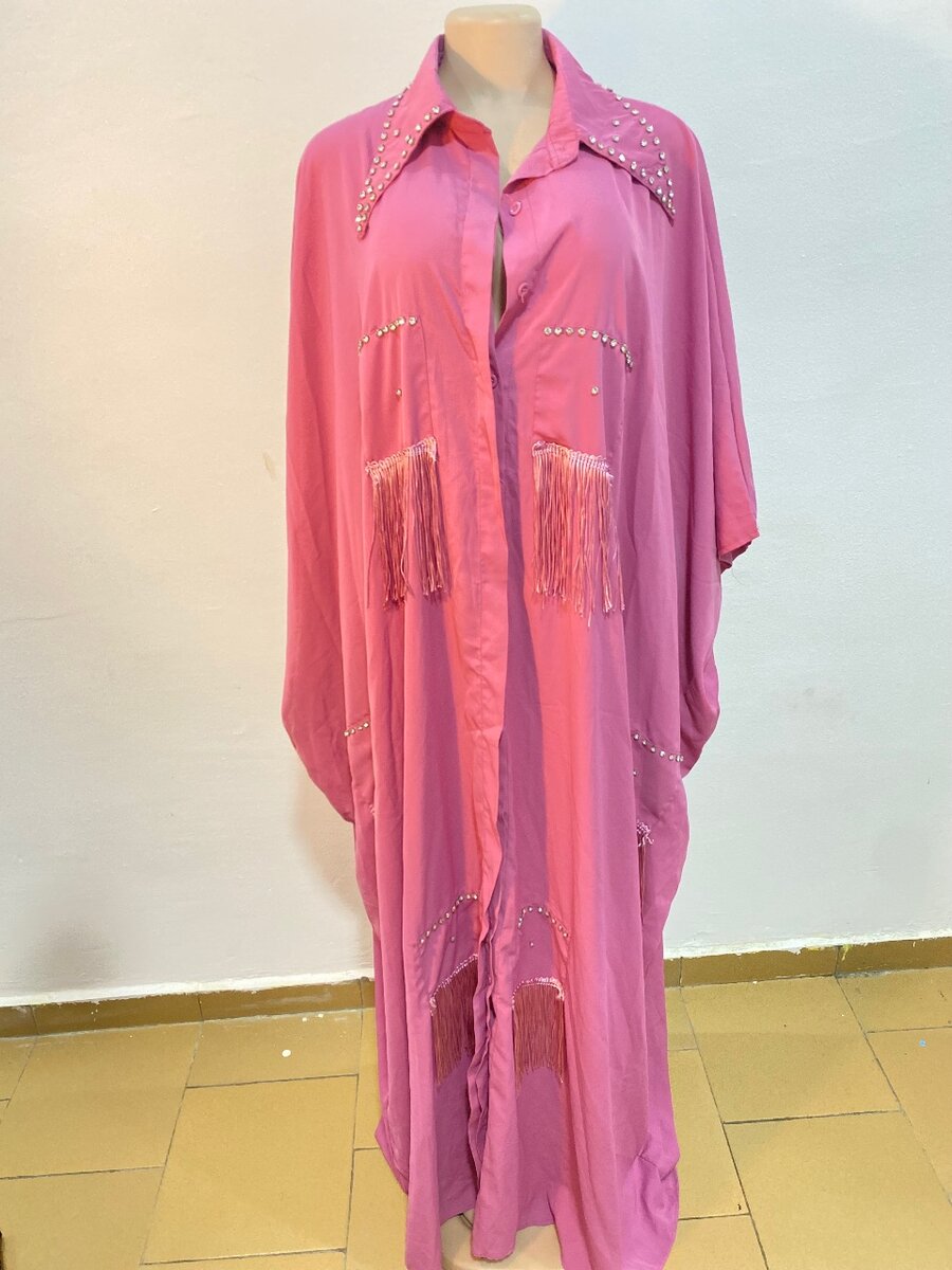 Boubou rose