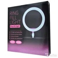 Selfie Ring Fill Light 26cm for Professional Live Streaming/Makeup/Ticktok/Youtube vlogs Etc.