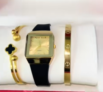 Зергер комплект + саат