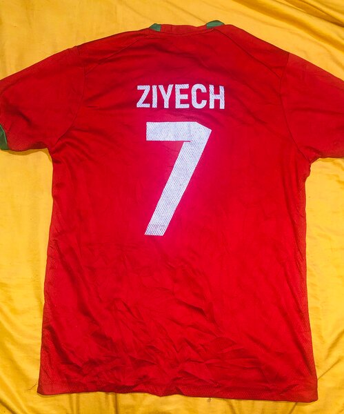 Maillot de football Maroc rouge