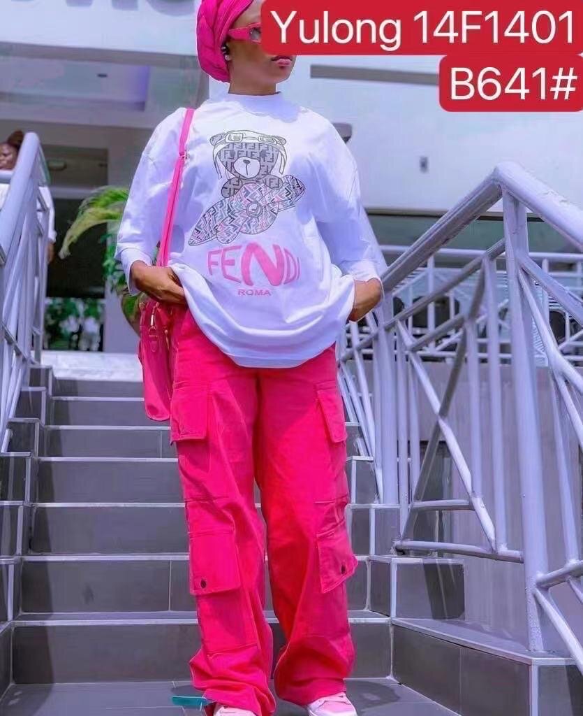 Tenue décontractée femme colorée