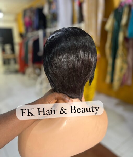 Coupe dame avec une lace