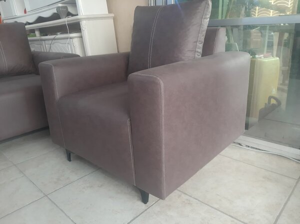 Salon Angle solo marron 6p