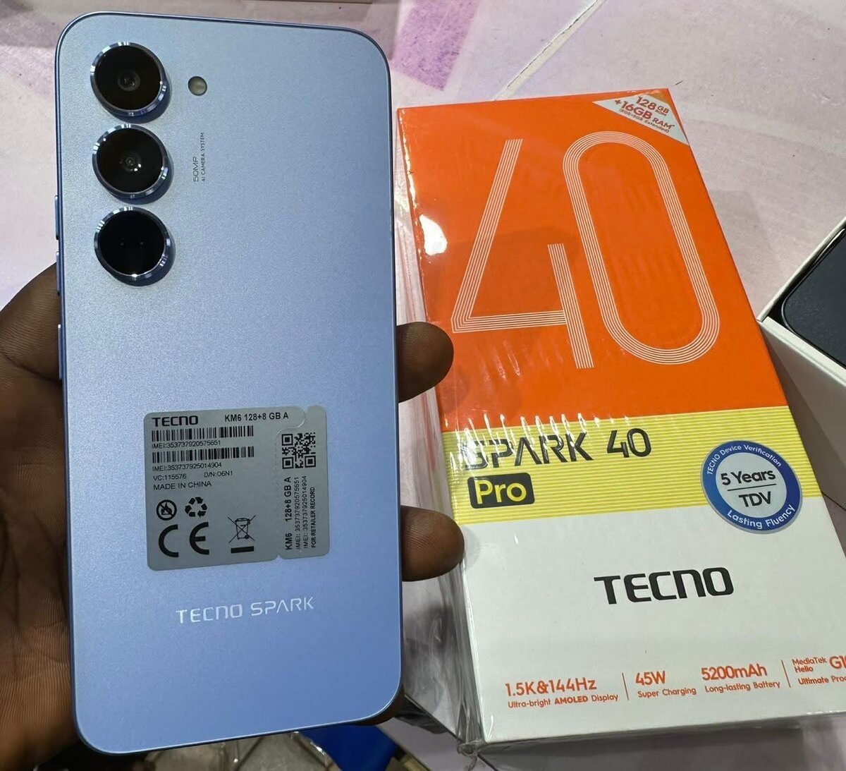 Tecno Spark 40 Pro 5G