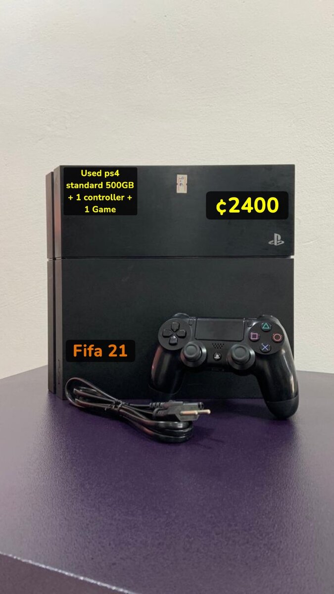  Used PS4 standard 500GB