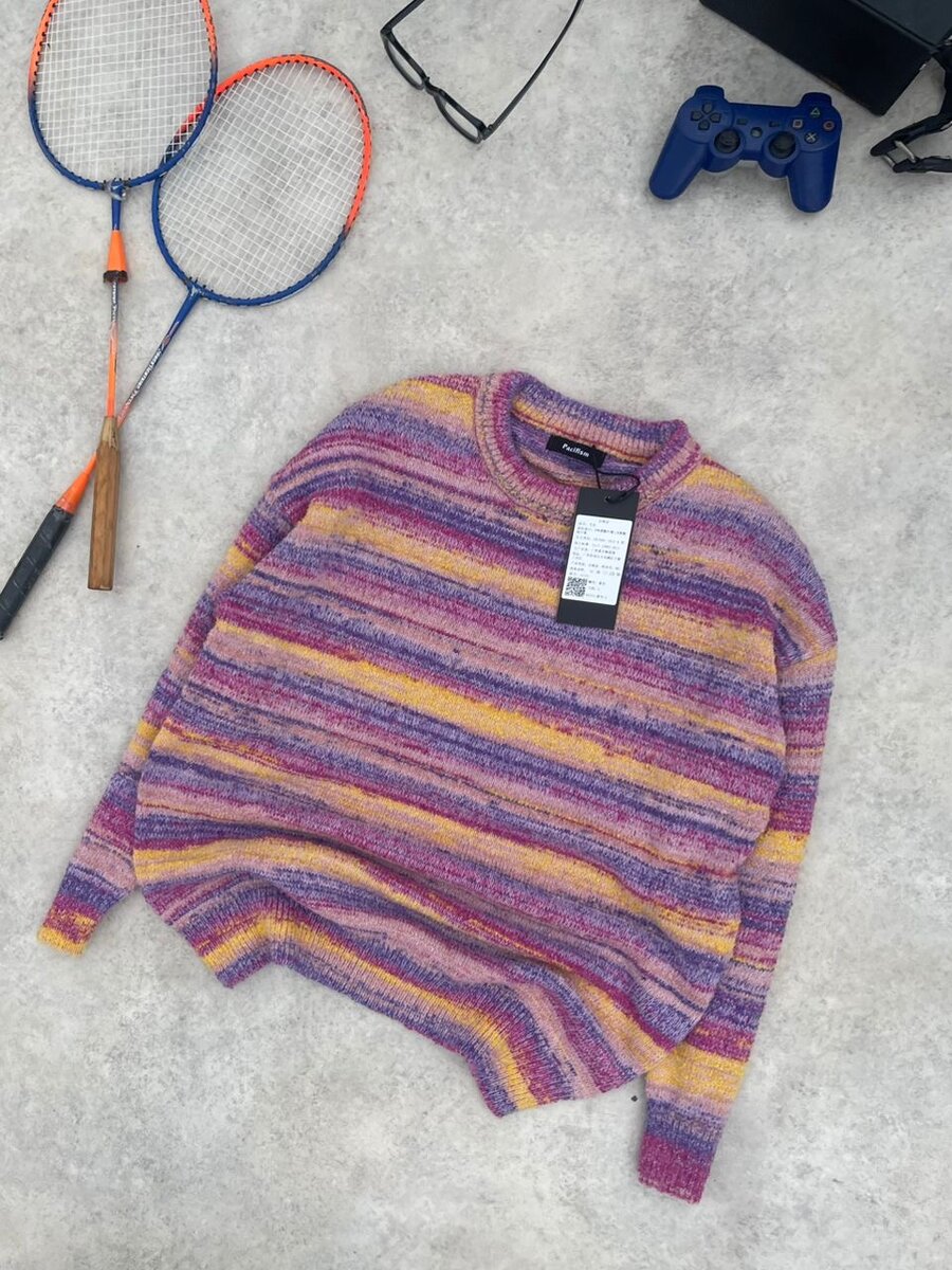 Pulls en laine rayés tendance