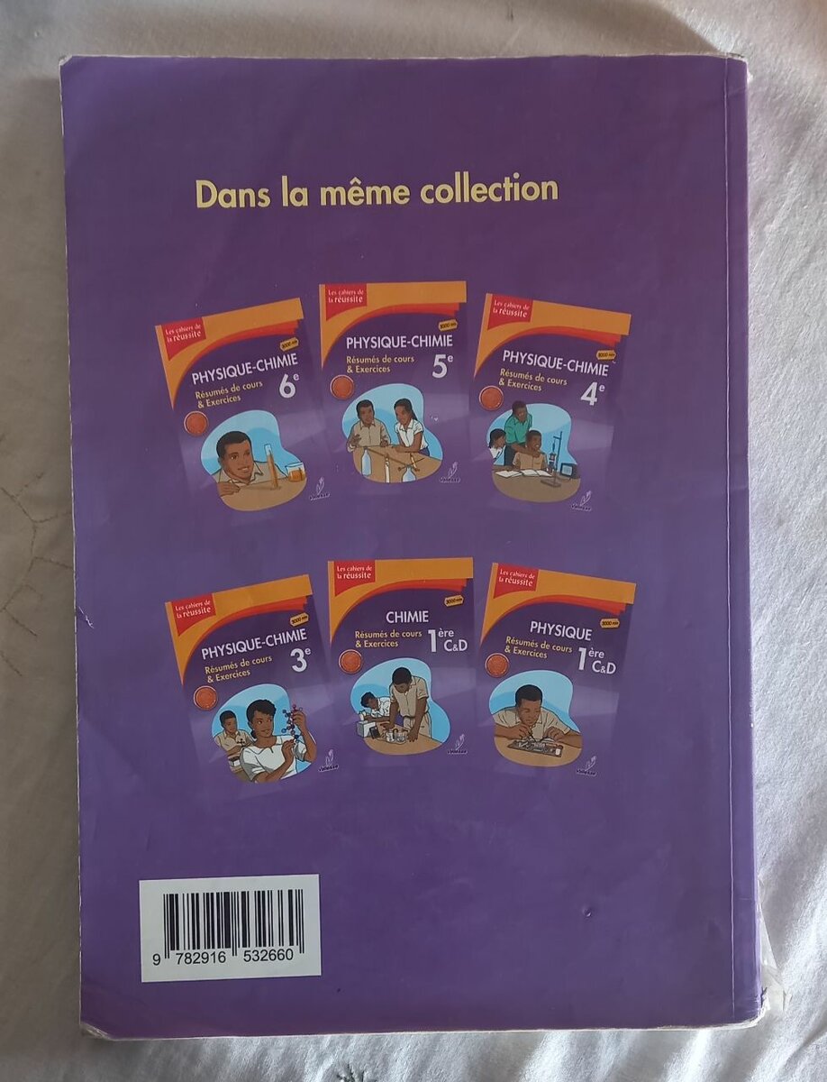 Livre Physique-Chimie 2nde C