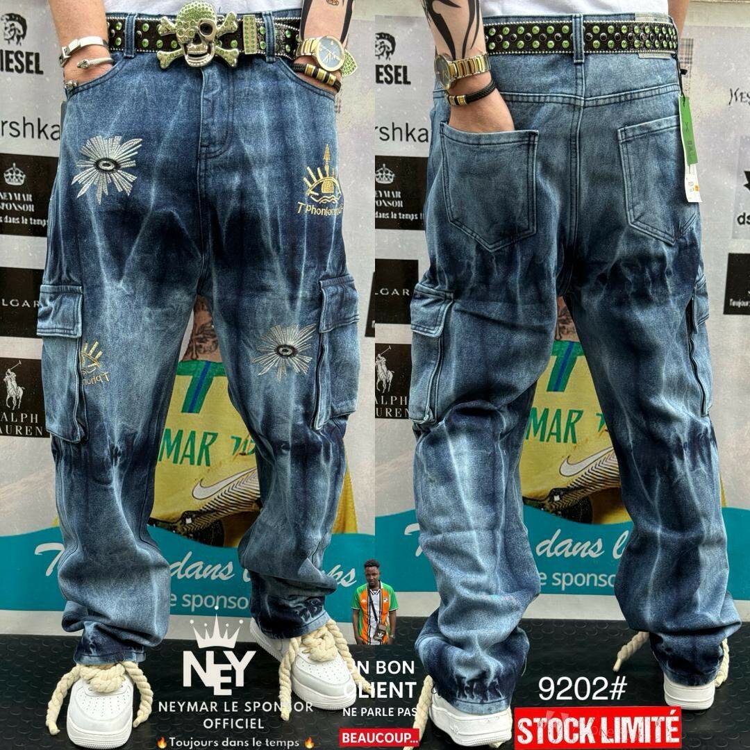 Pantalon cargo tendance homme