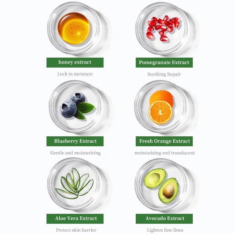 Masque Visage Fruits Réparateur