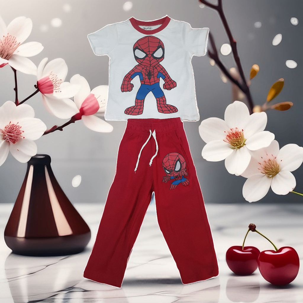 Spider-Man logo trouser n t-shirt