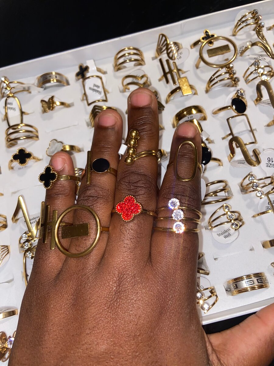 Bague en or élégante