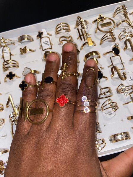 Bague en or élégante