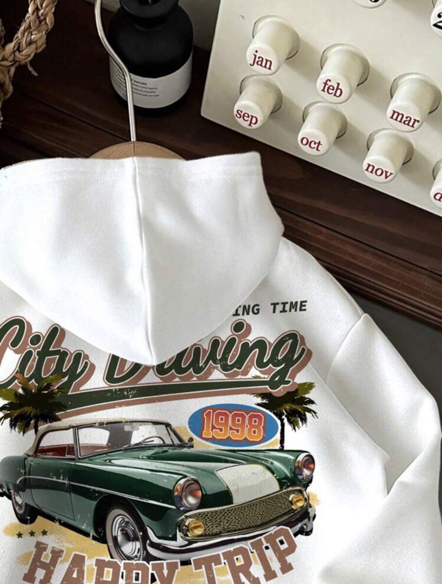 sweat-shirt à capuche ample