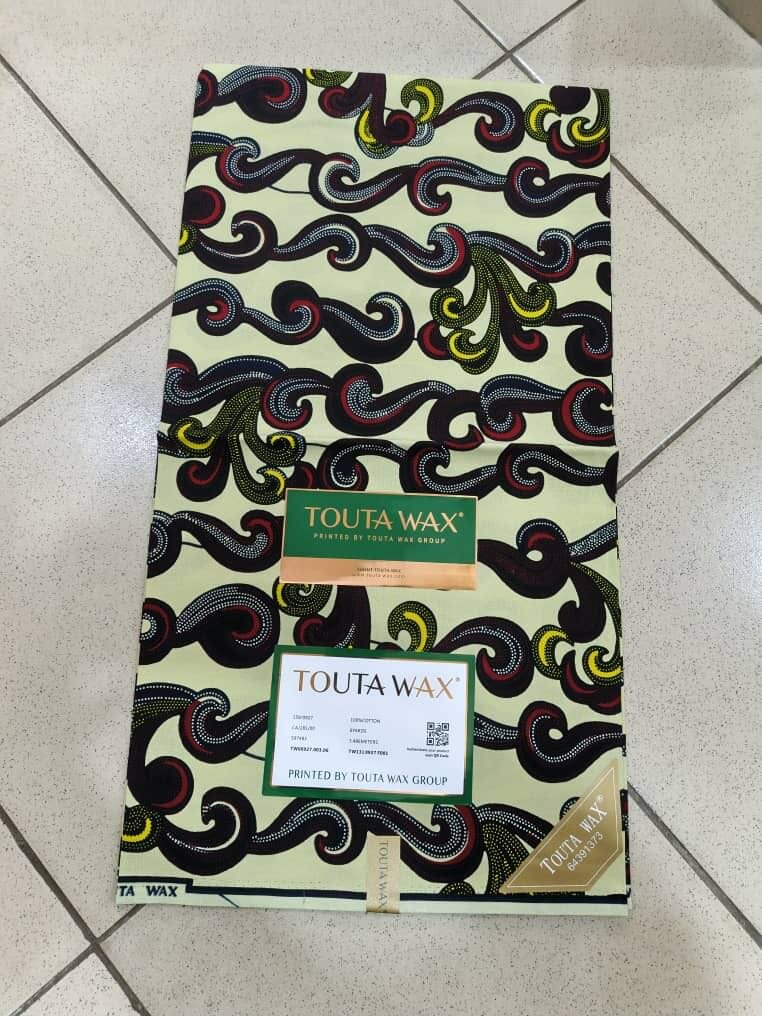 Tissus en wax colorés