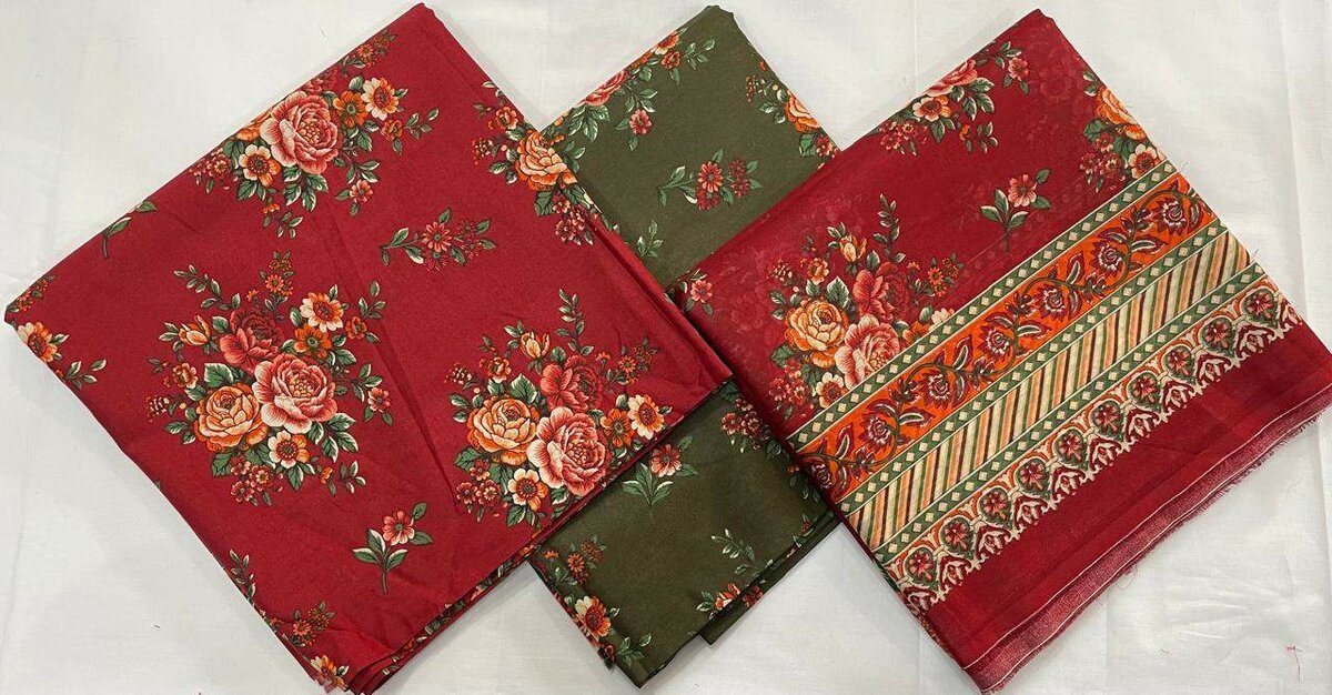 Bin Saeed original brand new 03 piece