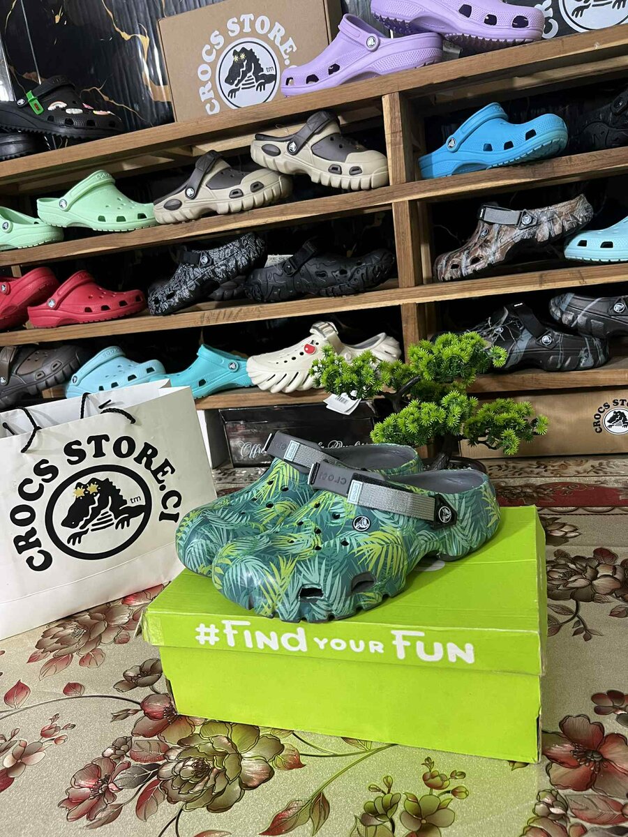 Sabots Crocs Imprimés Unisexes