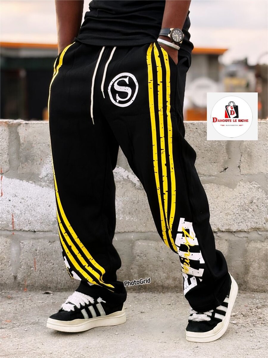 Pantalon jogging stylé homme