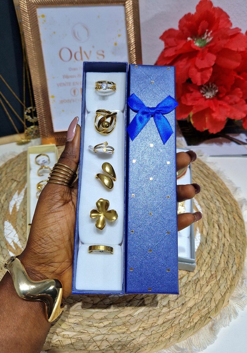 Ensemble de Bagues Élégantes