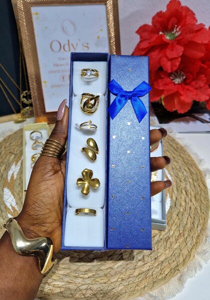 Ensemble de Bagues Élégantes