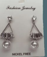 LADIES AND GIRLS EARING STONE AND BALL LATEST DESIGN