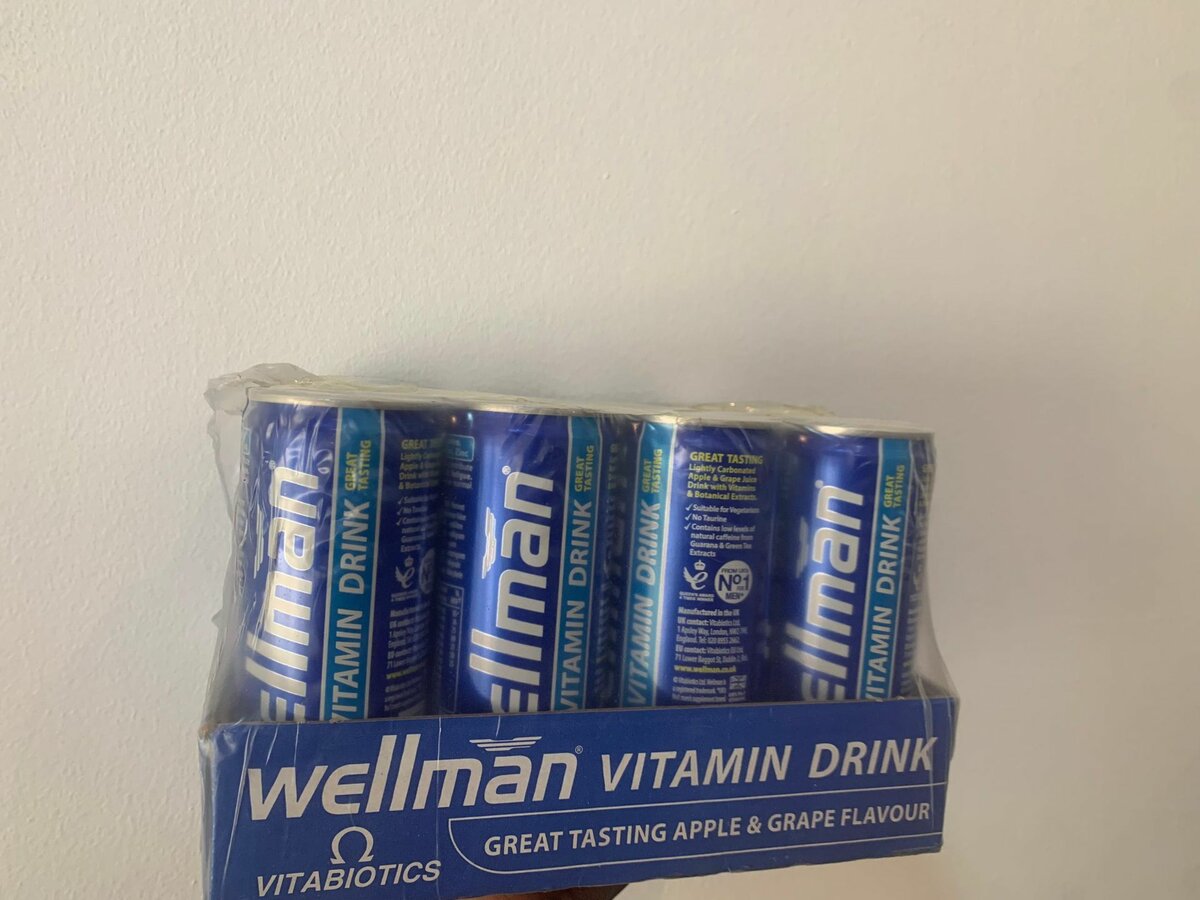 Wellman vitamin drink