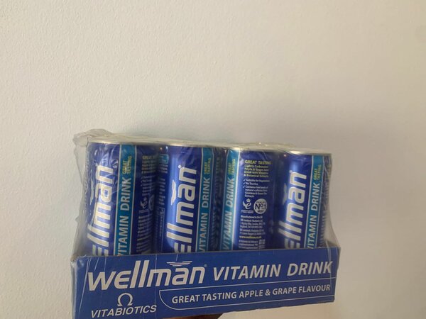 Wellman vitamin drink