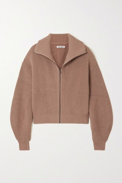 Gilet Femme Zippé Côtelé