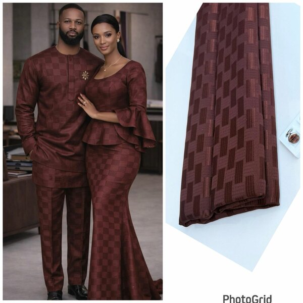 Ensemble African élégant