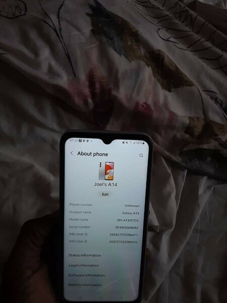 Original Samsung galaxy A14,128gig