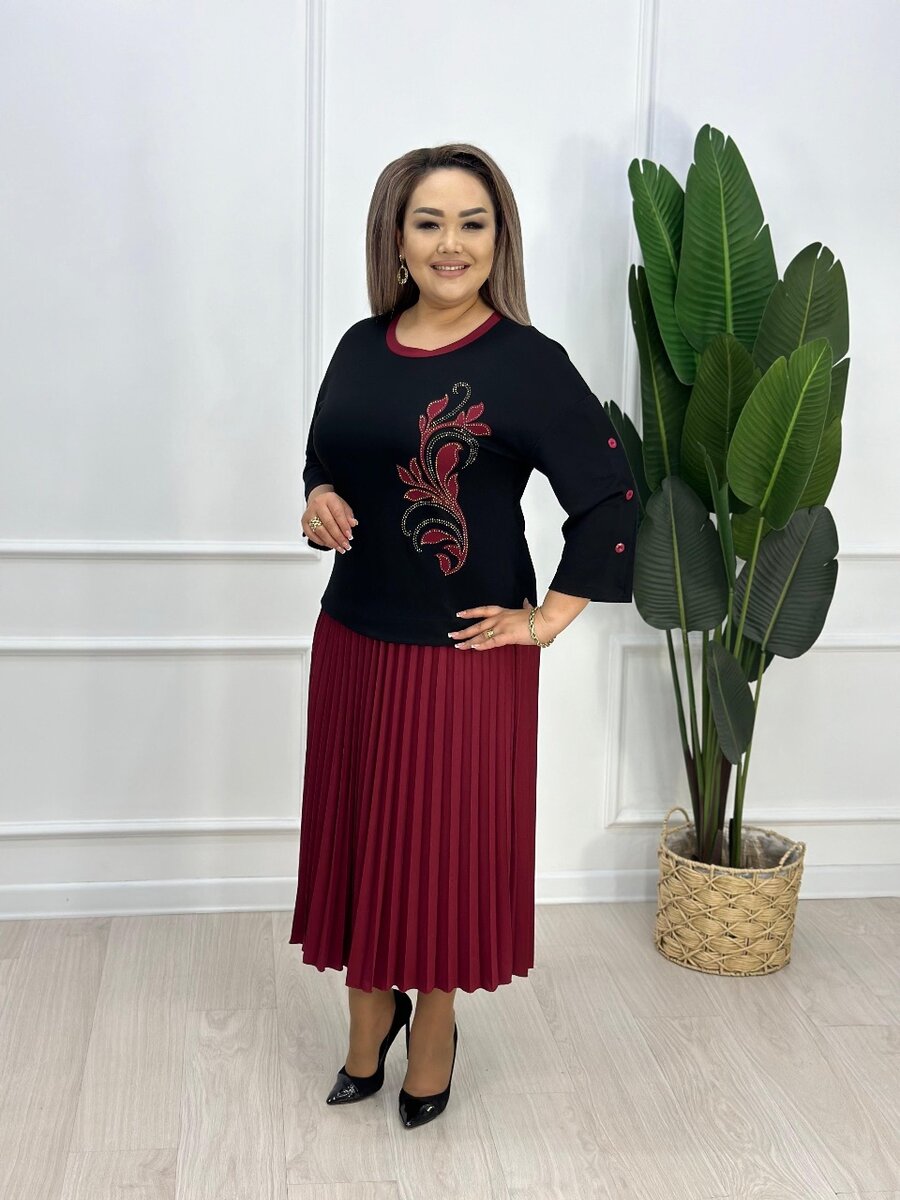 Женское платье для больших размеров