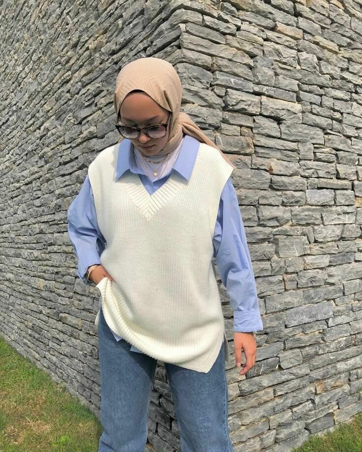 Gilet sans manches en tricot