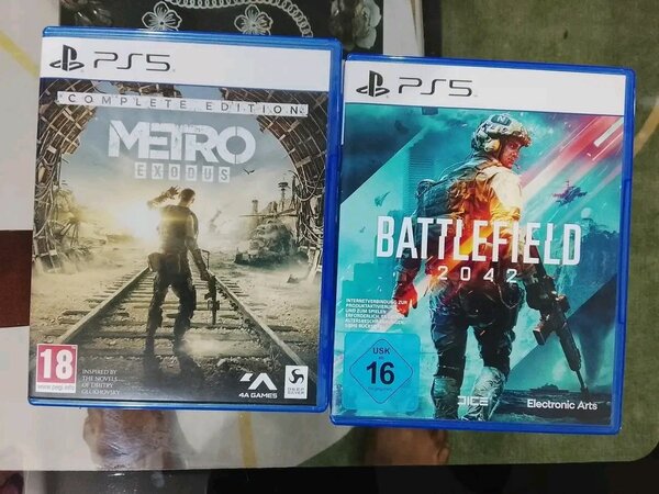 arrivage de cd pour PS5