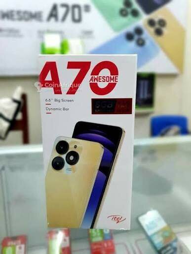 Téléphone A70 Écran 6.6"