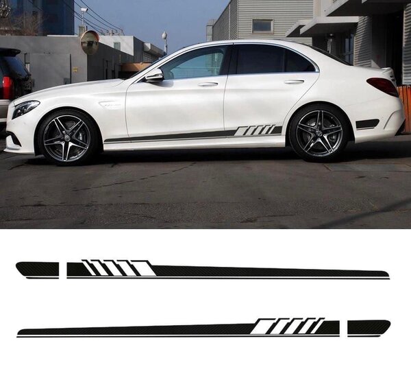 Stickers latéraux AMG Black