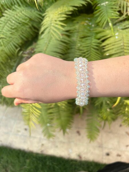 Crystal Beaded Bracelet