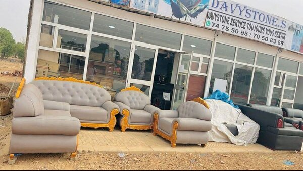 Canapé en cuir élégant