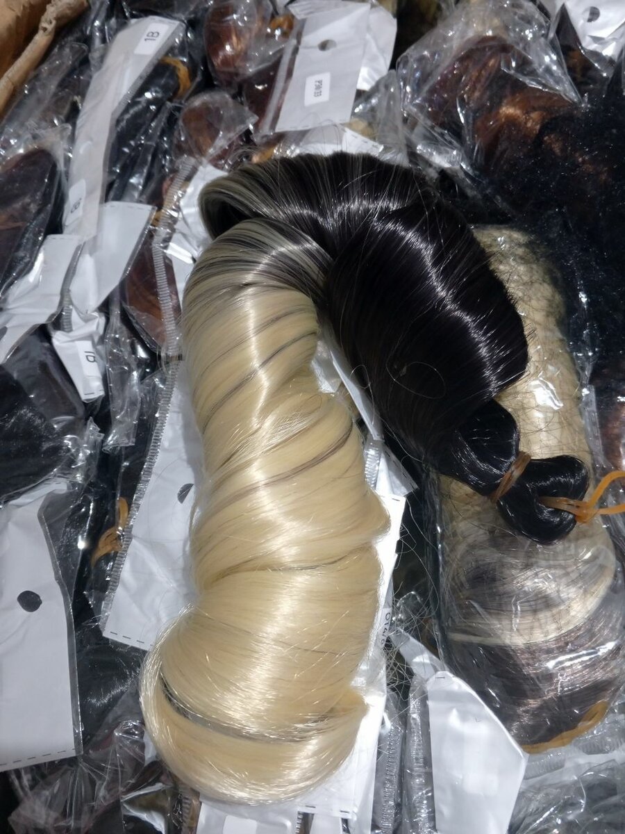 Spiral curly hair extension