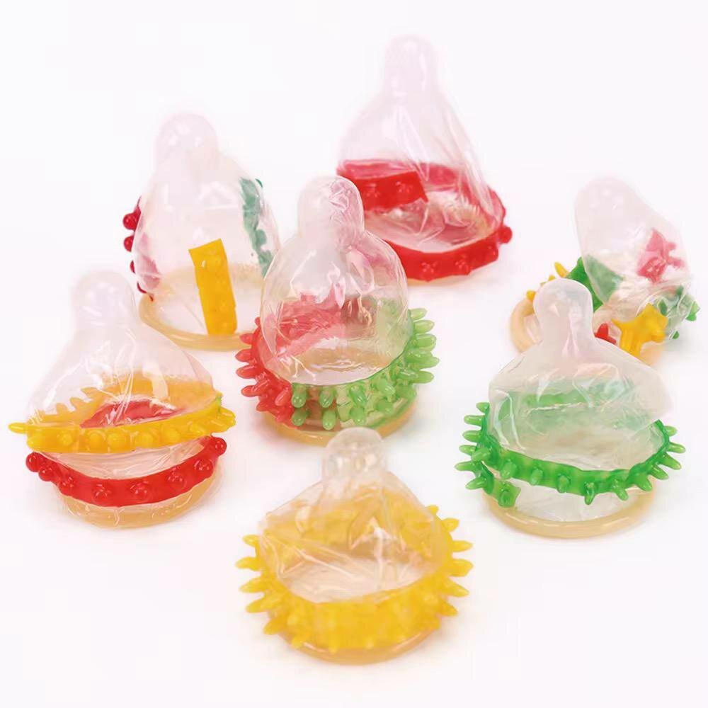 Préservatifs Texturés Colorés