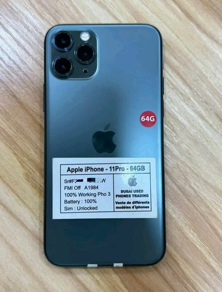 iPhone 11 Pro 128GB Débloqué