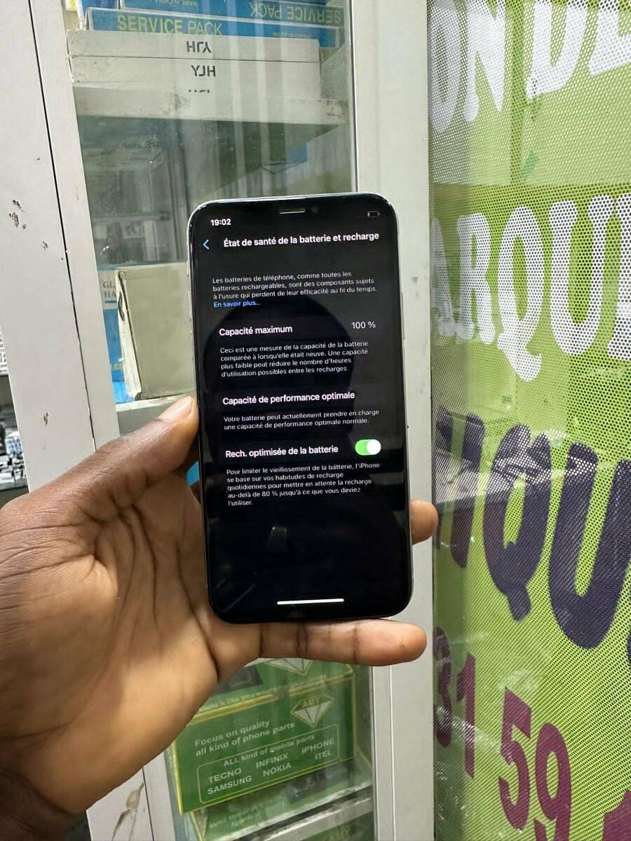 iPhone X 64GB Argent