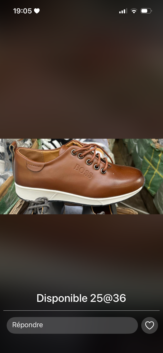 Chaussures élégantes en cuir